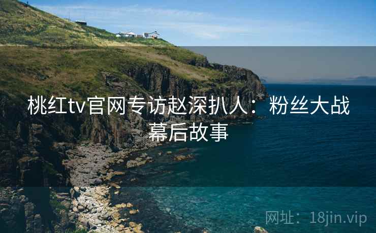 桃红tv官网专访赵深扒人：粉丝大战幕后故事