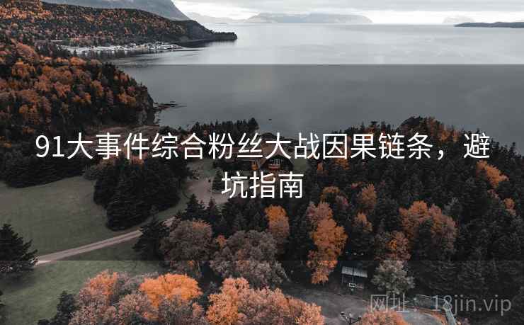 91大事件综合粉丝大战因果链条，避坑指南
