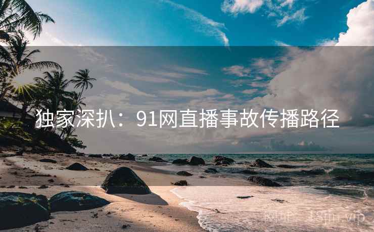 独家深扒：91网直播事故传播路径