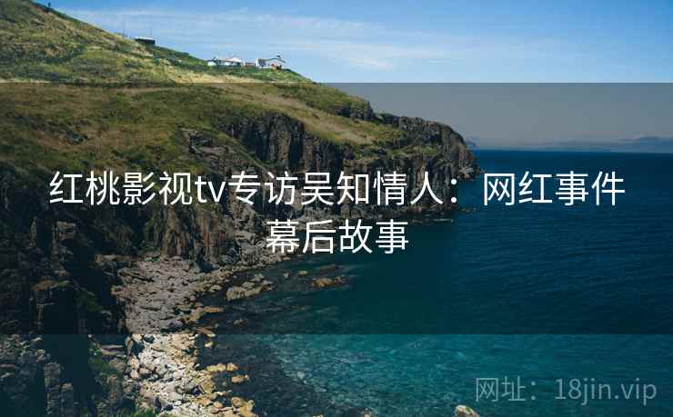 红桃影视tv专访吴知情人：网红事件幕后故事