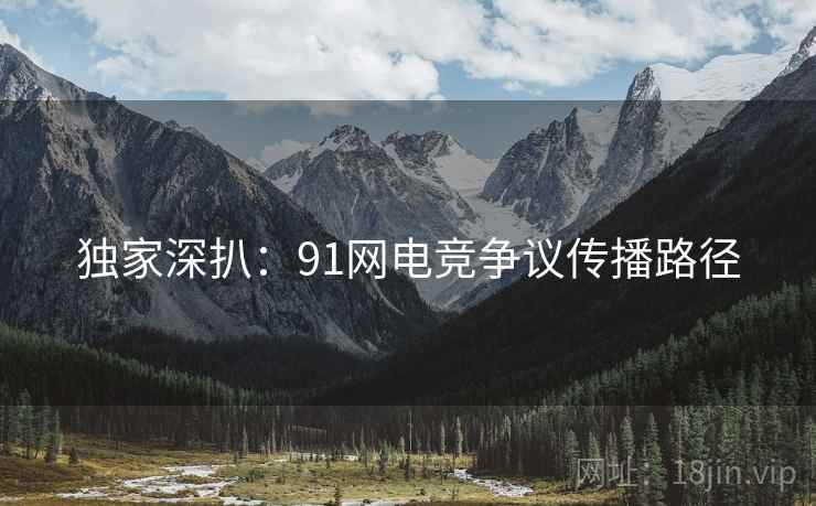 独家深扒：91网电竞争议传播路径